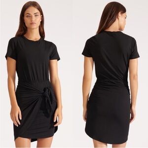 Veronica Beard black t shirt dress